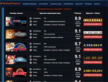 Tablet Screenshot of casino-automats.net